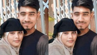 College sex video of hijabi girl sucking and fucking outdoor
