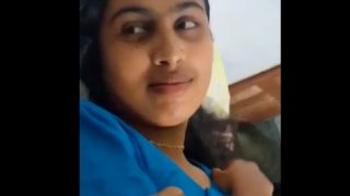 Tamil blue film of hot shaved wet pussy girl fucking and smiling