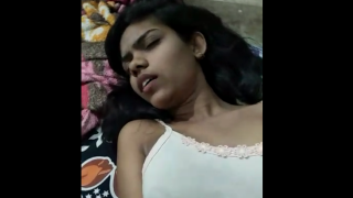 College sex video of hot sexy girl hairy chut fucking