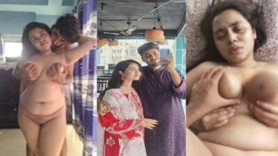 Desi Porn MMS of a divorced aunty fucking with young boy